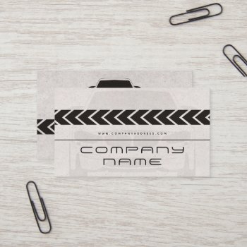 Automotive Mechanical Company Business Card by paplavskyte at Zazzle