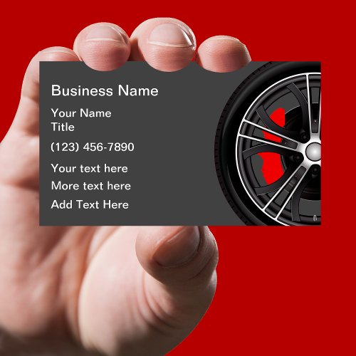 Automotive New Business Cards Design