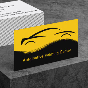 Automotive Painting & Collision Business Cards