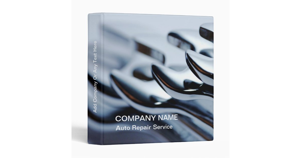 Automotive Presentation Binder Zazzle