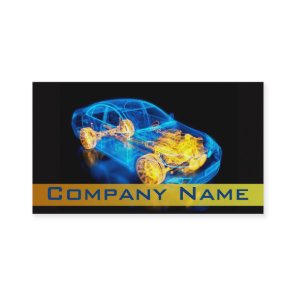 Automotive / Racing / Car Fast Speed Diagnostic Business Card