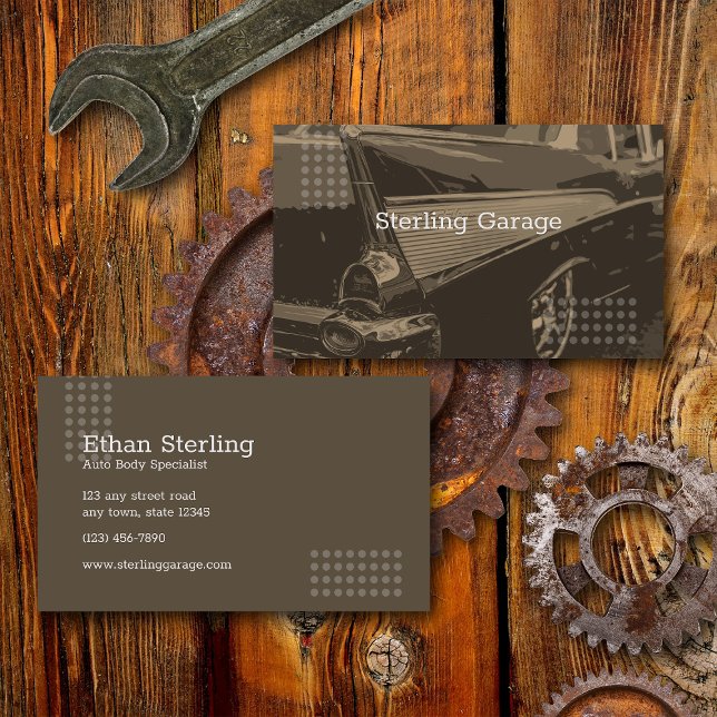 Automotive Repair Business Card (Creator Uploaded)