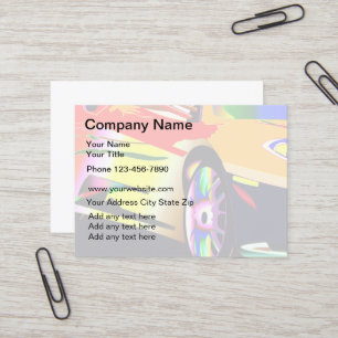 Automotive Repair Businesscard Business Card