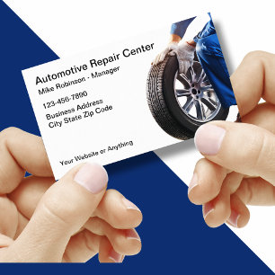 Automotive Repair Services Business Cards