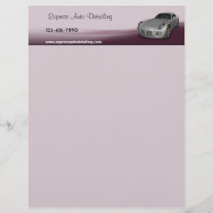 Automotive Repair Shop Letterhead