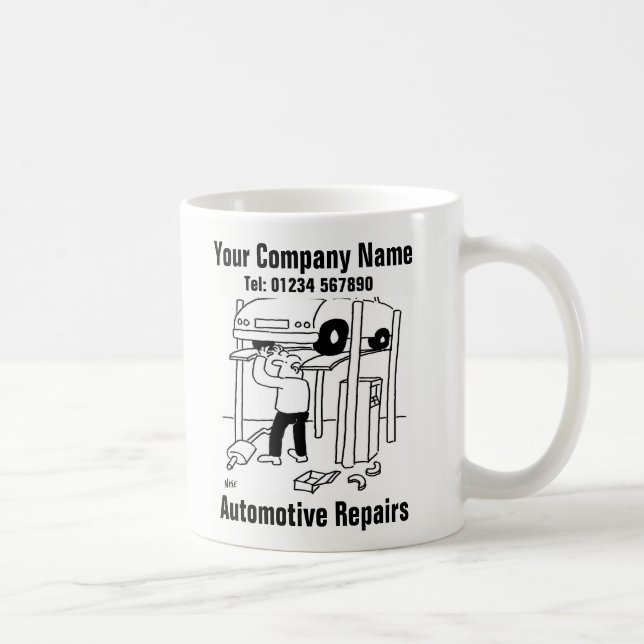 Automotive Repairs Coffee Mug (Right)