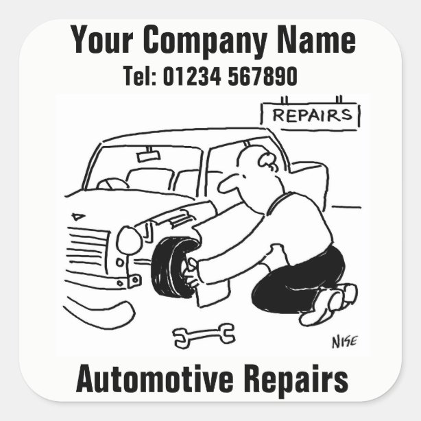 Repair Stickers Zazzle
