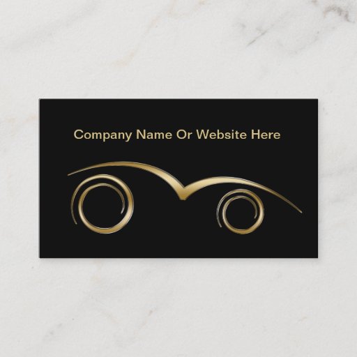 Customizable Automotive Service Business Cards