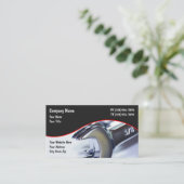 Automotive Services Business Card (Standing Front)