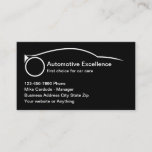 Automotive Services Cool Business Cards
