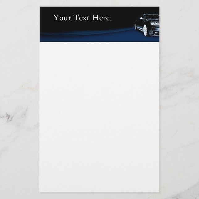 Automotive Stationery (Front)