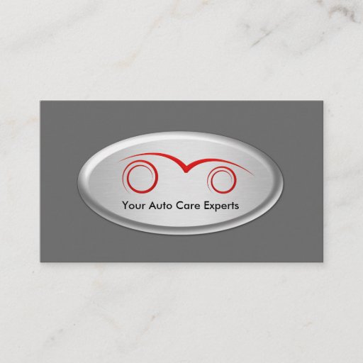 Customizable Auto Business Cards