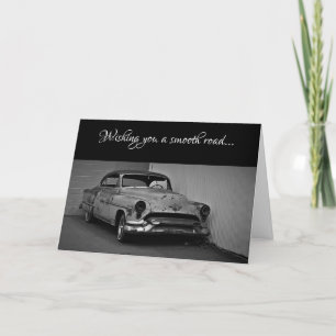 "Automotive Treasure" Get Well Card