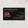 Automotive Window And Windshield Repair Business Card