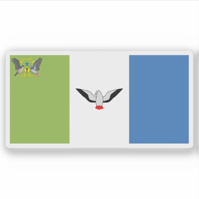 Autonomous Príncipe Region flag,São Tomé &Príncipe Sticker (Front)