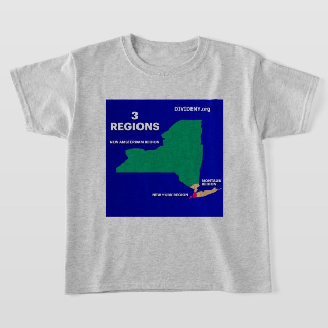 Autonomous Regions kids shirt  (Laydown)