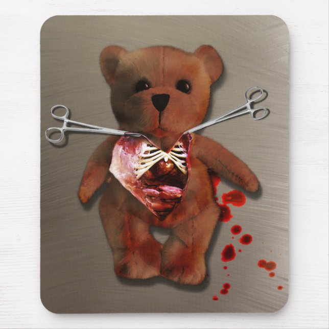 Autopsy of T. Bear Mousepad (Front)
