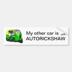 AUTORICKSHAW Bumper Sticker