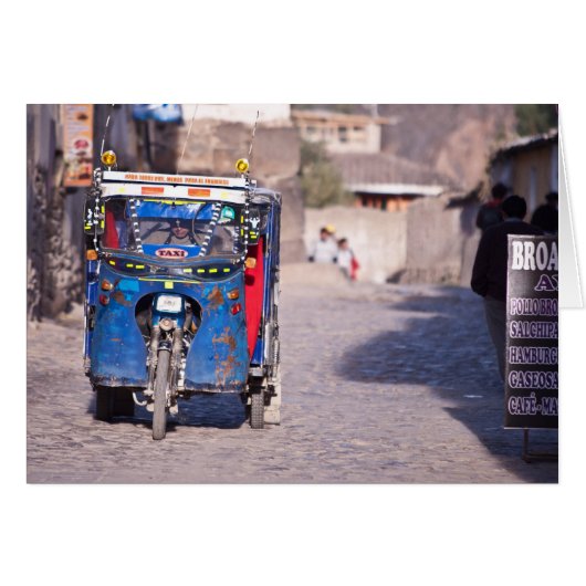 Autorickshaw Cards (Front Horizontal)