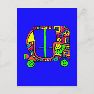 autorickshaw zenscrawl postcard