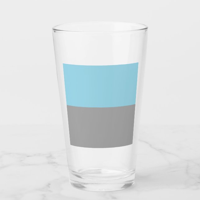 Autosexual Pride Flag Glass (Front)