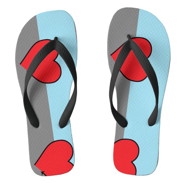 Autosexual Pride Flip Flops (Footbed)
