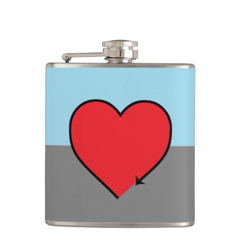 AUTOSEXUAL PRIDE HIP FLASK