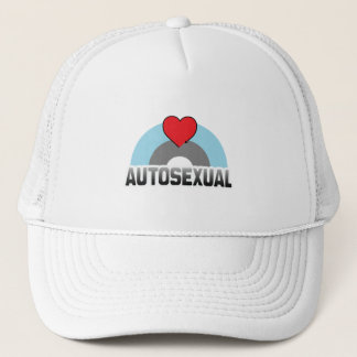 AUTOSEXUAL RAINBOW TRUCKER HAT