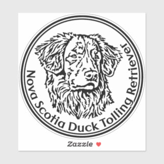 Autosticker Nova Scotia Duck Tolling Retriever Sticker