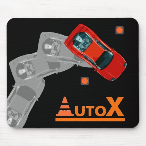 AUTOX_Red Mouse Pad