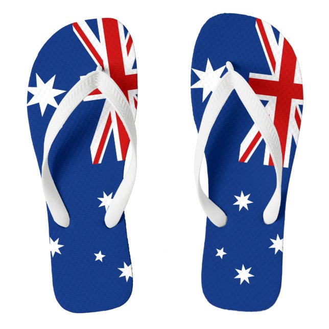 Autralia flag flip flops (Footbed)