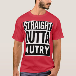 Autry Name Straight Outta Autry T-Shirt