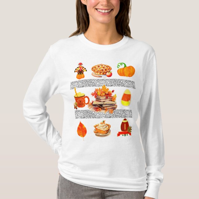 Autum/Fall Womens T-Shirt (Front)
