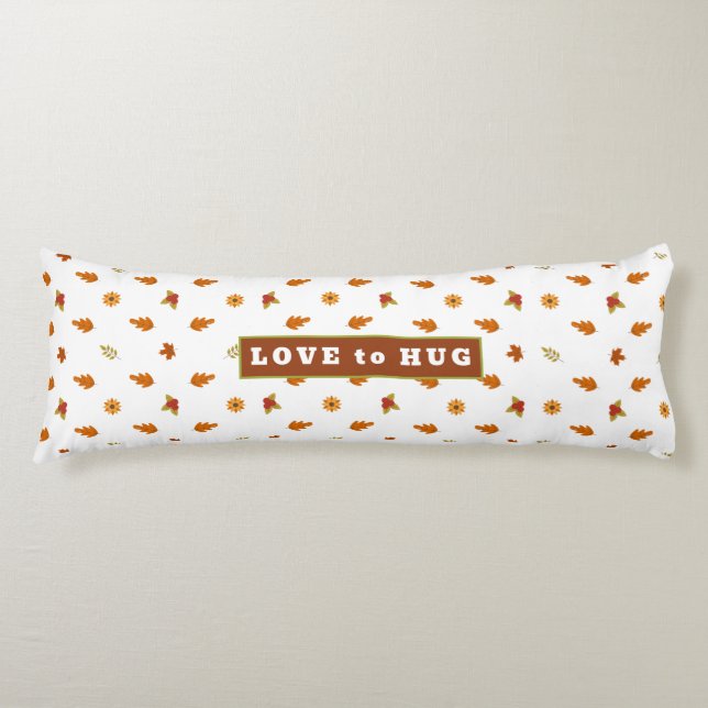 Autum leaves Body Pillow (Front)
