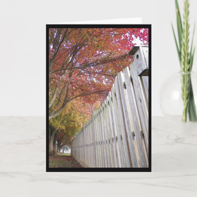 Autumn ~ 14 card (Front)