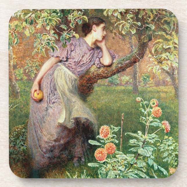 Autumn, 1865 drink coaster (Front)