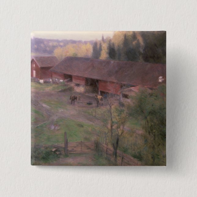 Autumn, 1891 button (Front)