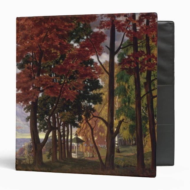 Autumn, 1918 binder (Front/Inside)