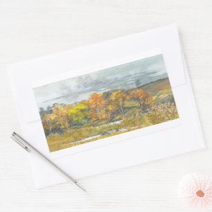 autumn 300 rectangular sticker