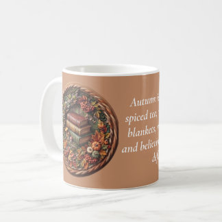 Autumn 3D Polymer Clay Photo Notebook Coffee Mug