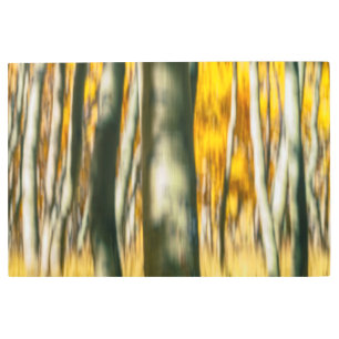 Autumn Abstract Metal Print