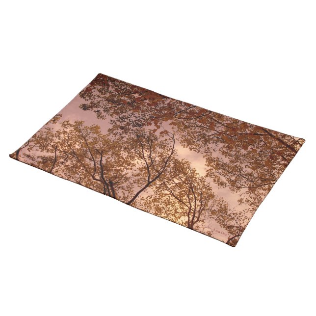 'Autumn Abstract' Placemat (On Table)