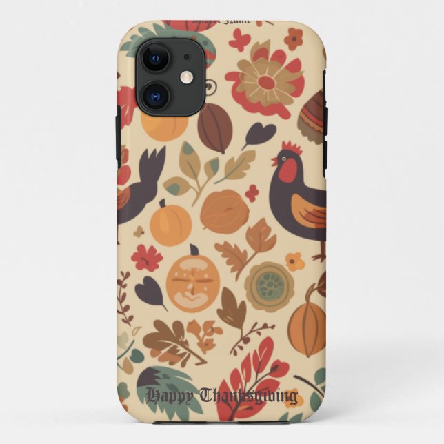 Autumn Abundance Case-Mate iPhone Case (Back)