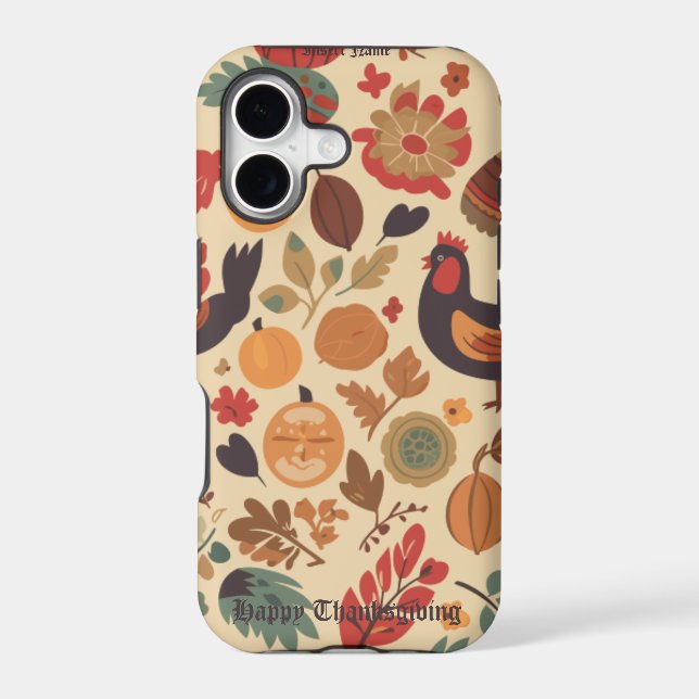 Autumn Abundance Iphone Case (Back)