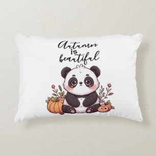 Autumn accent pillow