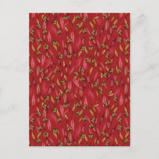 Autumn Acorns Postcard