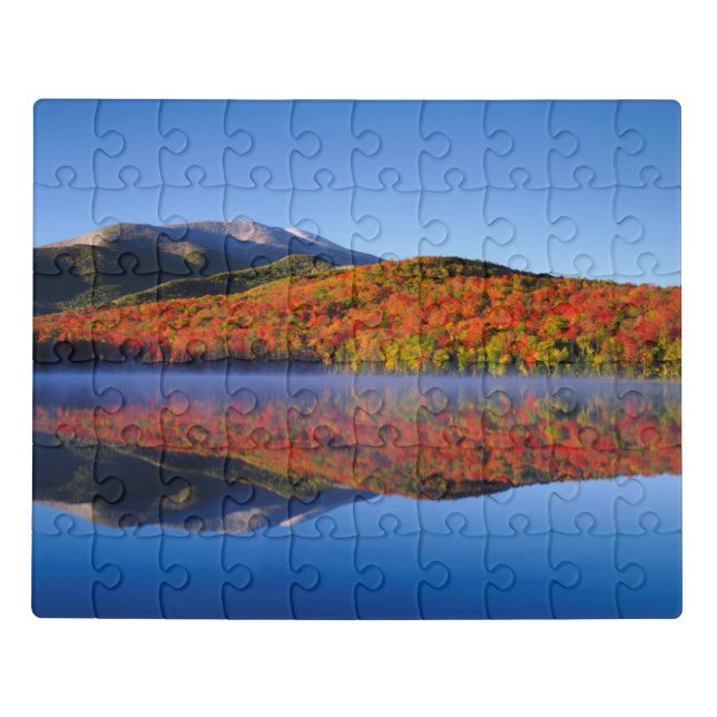 Autumn Adirondack Mountains | New York Jigsaw Puzzle (Puzzle Horizontal)