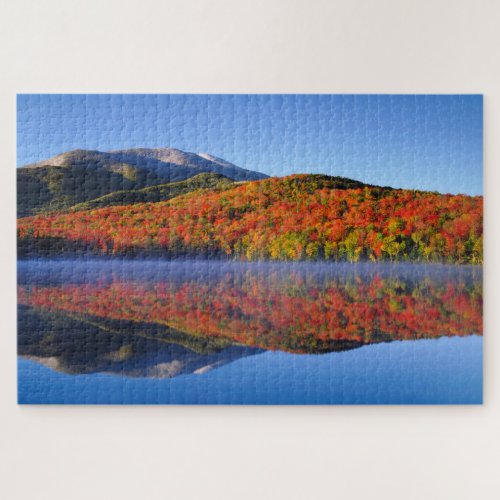 Autumn Adirondack Mountains  New York Jigsaw Puzzle