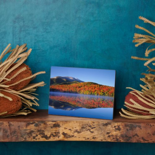 Autumn Adirondack Mountains  New York Plaque