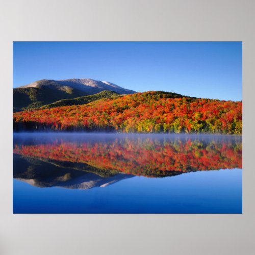 Autumn Adirondack Mountains  New York Poster